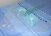 ثنى تنظير الركبة الجراحي القابل للتصرف اللون الأزرق مقاس 230 * 330 سم أو التخصيص