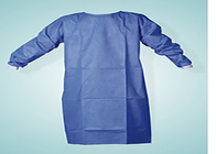 ثوب جراحي مقوى يمكن التخلص منه اللون أزرق مادة غير منسوجة تخصيص الحجم