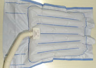 بطانية الاحترار للمريض منخفضة الجسم ، بطانية مستشفى الطوارئ باللونين الأزرق والأبيض