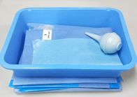حزم الإجراءات الأساسية الأساسية الأجهزة الطبية تم العثور على علبة الأدوات البلاستيكية