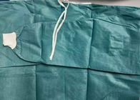 طويلة الأكمام الخضراء يمكن التخلص منها ثوب الجراحية الحاجز ثوب جراحي تنفس