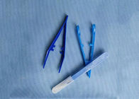 ملقط طبي جراحي بلاستيكي يمكن التخلص منه ملقط حلقة معقمة يمكن التخلص منها