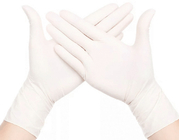 قفازات اليد الجراحية التي تستخدم لمرة واحدة من النتريل / الفينيل / اللاتكس
