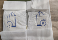 قفازات اليد اللاتكس المطاط القابل للتصرف EN 13795 الطبية الجراحية لامتحان الجراحة