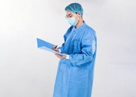 معطف المختبر القابل للتصرف SMS مع ثوب زائر المستشفى السراويل