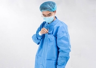 معطف المختبر القابل للتصرف SMS مع ثوب زائر المستشفى السراويل