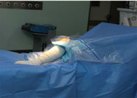 حقيبة سائل الستارة الجراحية ، المنتجات الجراحية الطبية PE مع الصرف