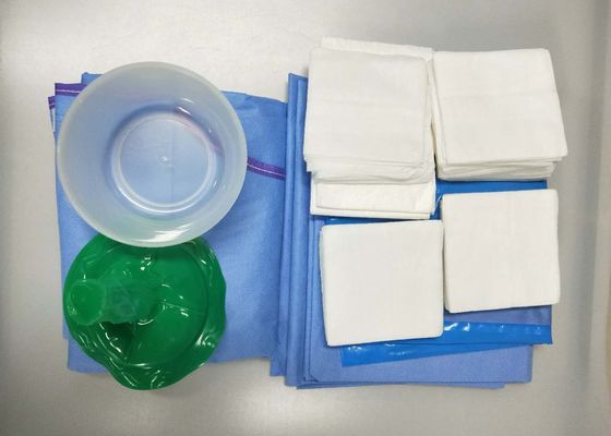 مجموعة أدوات جراحية لتصوير الأوعية الدموية معقمة للاستعمال مرة واحدة