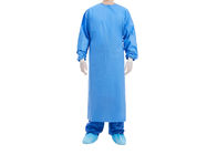 ثوب جراحي معقّم غير منسوج يمكن التخلص منه ثوب جراحي أزرق مقوى